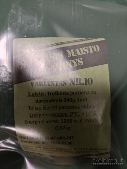 Lietuviškas sausas davinys 