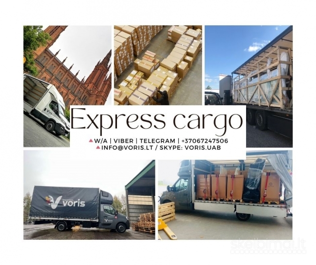 EXPRES Krovinių pervežimas po visą Europą!