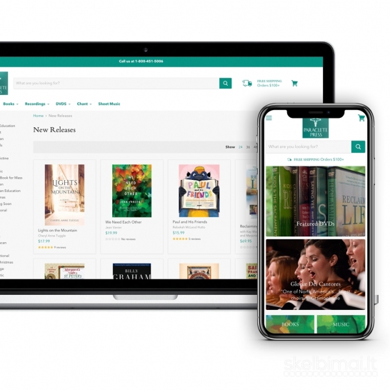 Svetainės ir e. parduotuvės, kurios kelia verslą į viršų