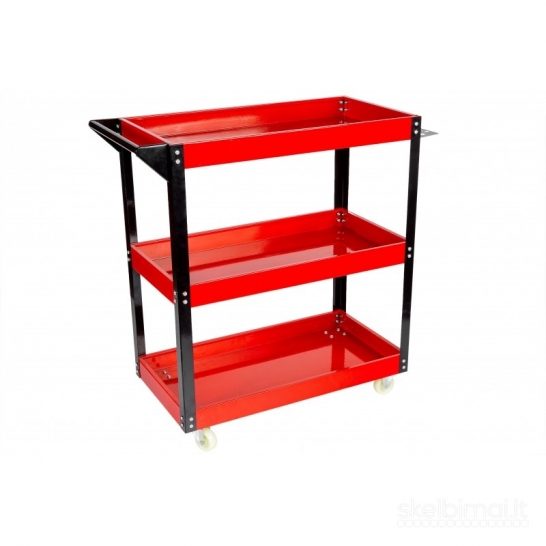 Metalinės spintelės, vežimėliai