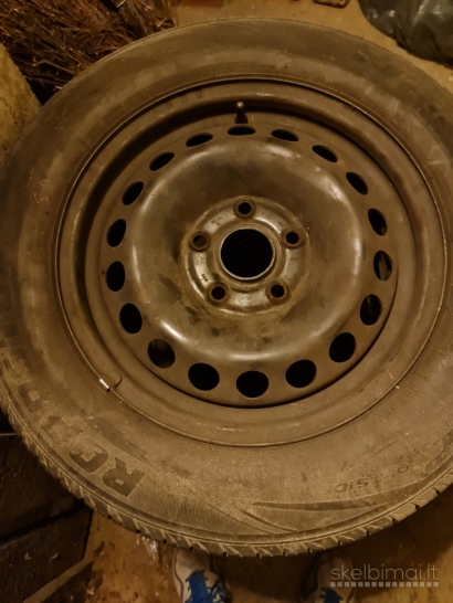 Plieninis ratlankis R15 195/65  nuo Škoda Octavia II