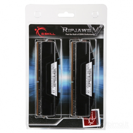 Atmintis 64 / 32 / 16GB DDR5 / DDR4 RAM, nauja, su LT garantija