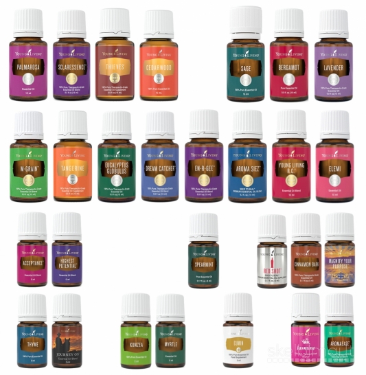 Young Living kompanijos eterinis aliejus