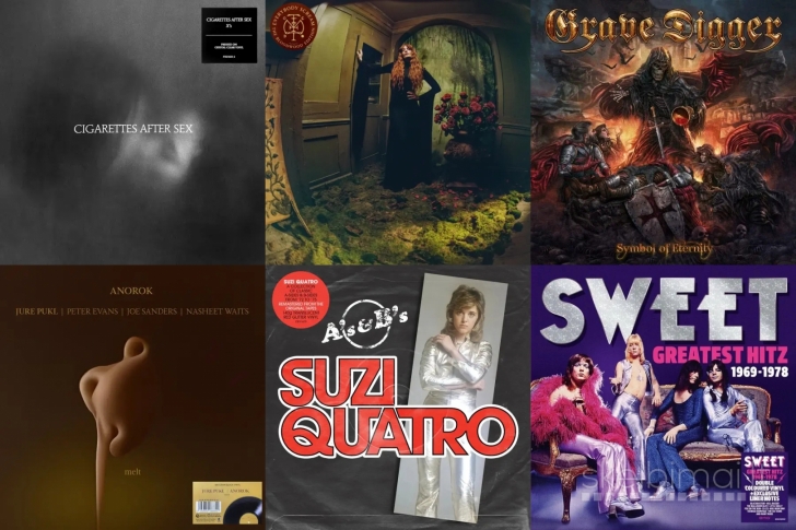 Naujos nepraplėštos plokštelės