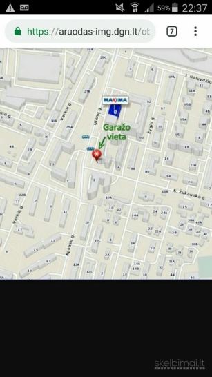 Isnuomoju Poziemini Garaza Vilnius, Šiaurės miestas, S. Žukausko g./Ulonų g. 3. 