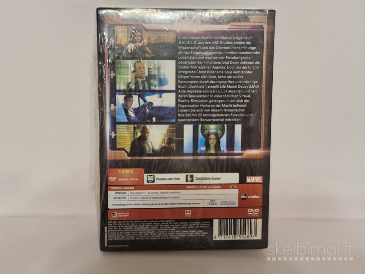 DVD filmas Marvel Agents Of S.H.I.E.L.D.