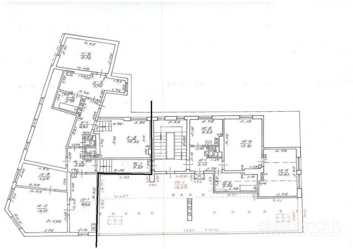 Parduodami du butai vienas šalia kito kurių bendras plotas 81,06 kv.m.Bokštų g.