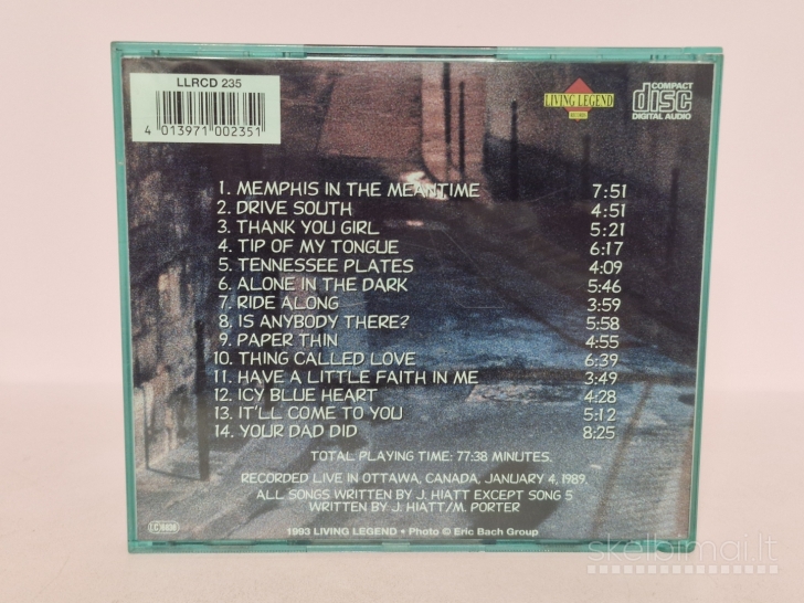 Audio CD John Hiatt – Alone In The Dark