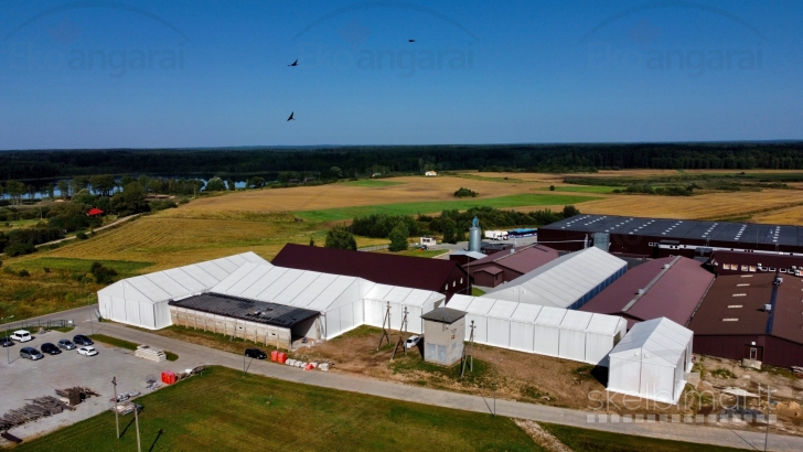 TENTINIAI ANGARAI, ŠILTINTI ANGARAI, ANGARAI SU GARANTIJA,  EKOANGARAI