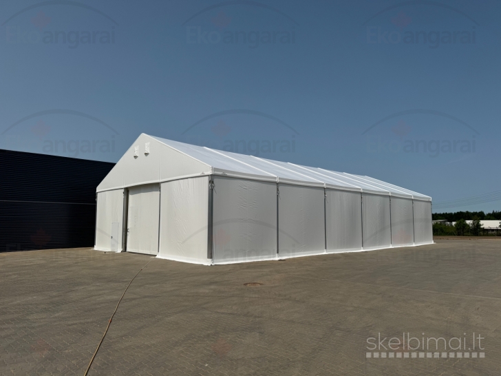 TENTINIAI ANGARAI, ŠILTINTI ANGARAI, ANGARAI SU GARANTIJA,  EKOANGARAI