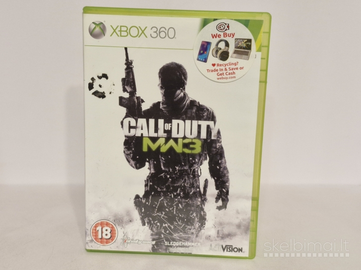 Žaidimas Call of Duty: Modern Warfare 3 PAL Xbox 360