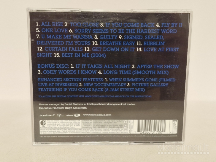 2 CD Blue – Best Of Blue (Special Limited Fans Edition)