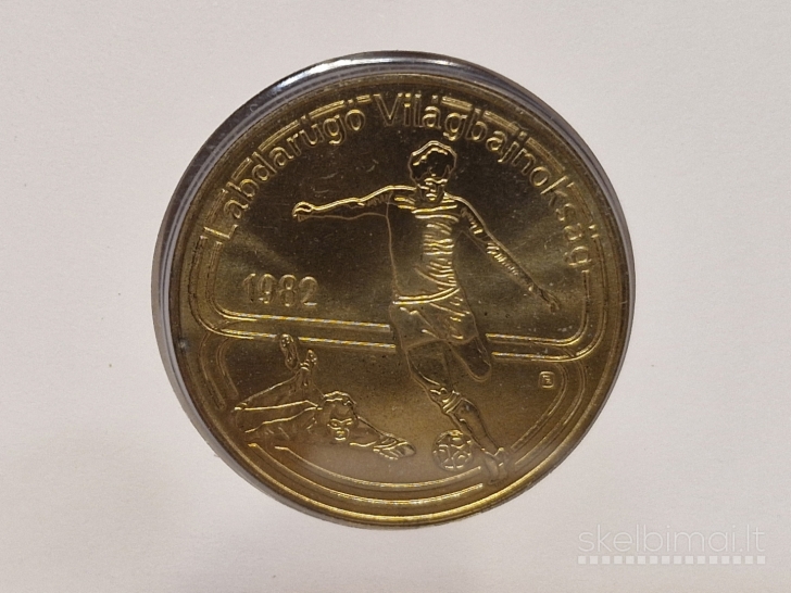 Vengrija 100 forintų, 1982 KM# 626 Numizmatin.voke