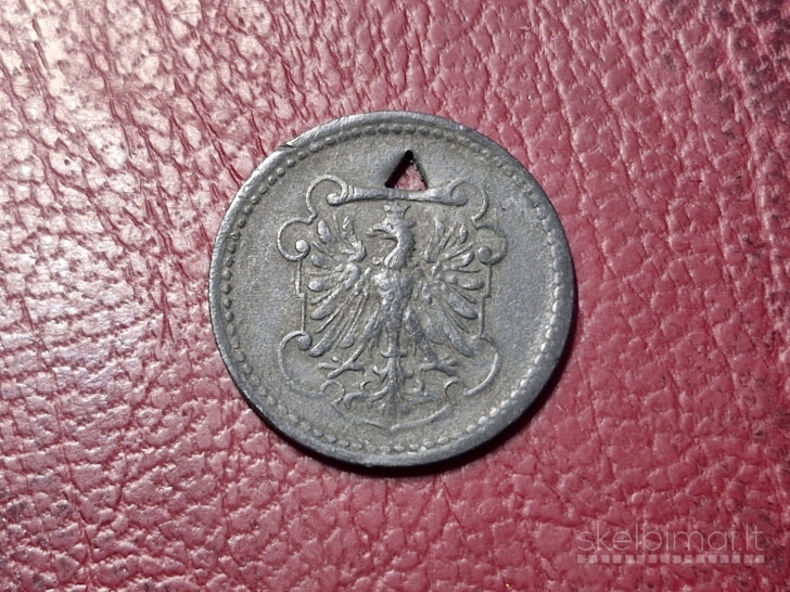 10 Pfennig 1917 FrankfurtMain Notgeld Vokietija Zn