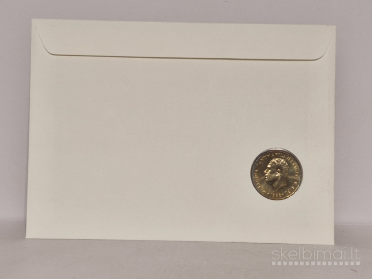 Samoa 20 senų, 1988 KM# 16 Numizmatiniame voke