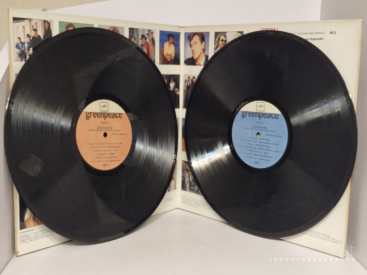 Dviguba LP plokštelė Various – Greenpeace - Breakthrough