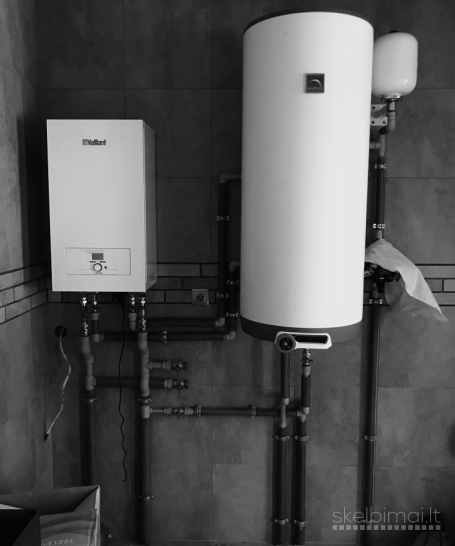 Dujinio katilo remontas Vilniuje