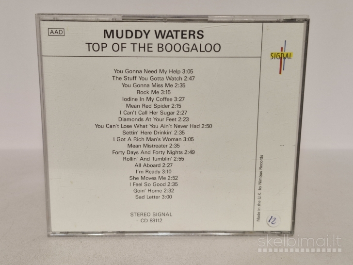 Audio CD Muddy Waters – Top Of The Boogaloo