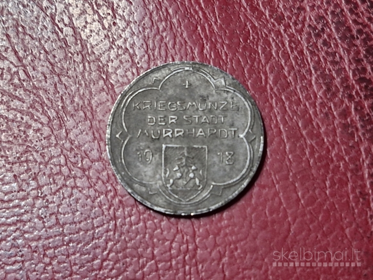 10 Pfennig 1918 Murrhardt Notgeld Vokietija Fe