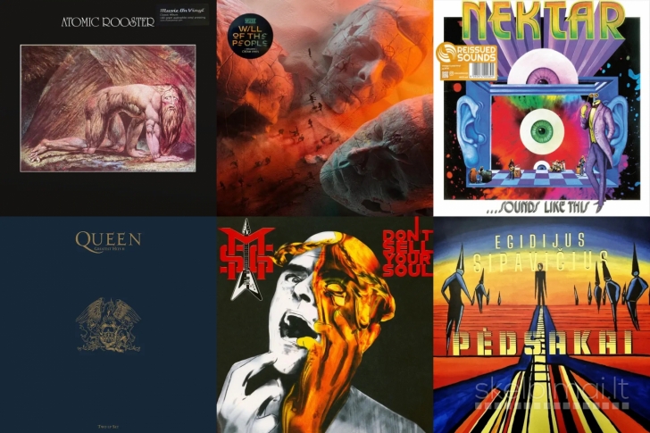 Naujos nepraplėštos plokštelės