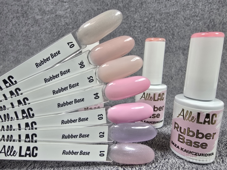 Kaučiukinė elastinga bazė nagams Allelac