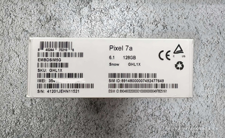 Google Pixel 7A l Naujas