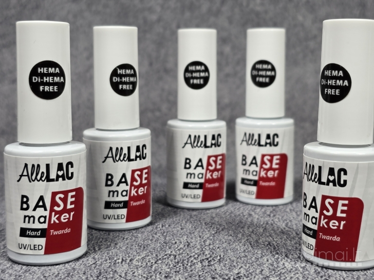 Kietoji gelinio lako bazė nagams Allelac Maker