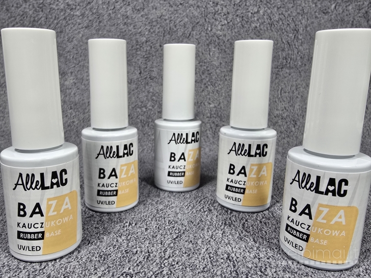 Kaučiukinė gelinio lako bazė nagams Allelac