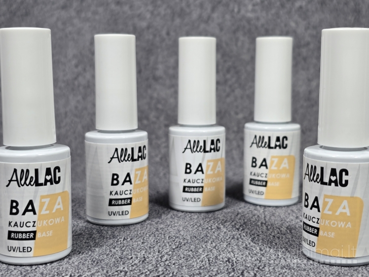 Kaučiukinė gelinio lako bazė nagams Allelac