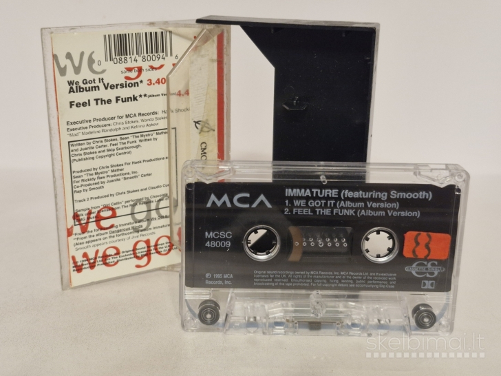Audio kasetė Immature – We Got It