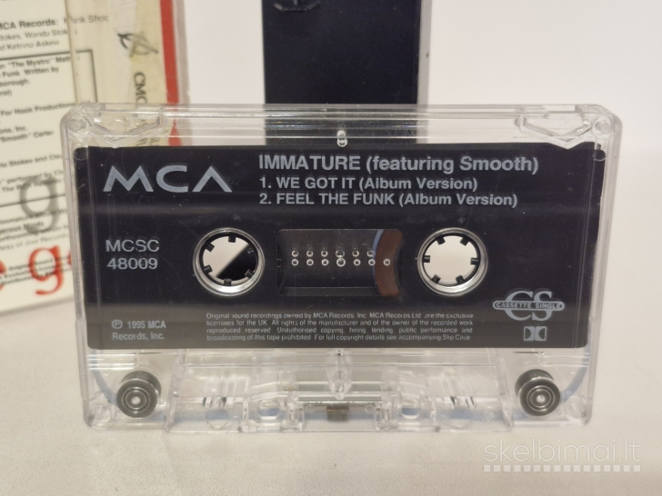 Audio kasetė Immature – We Got It