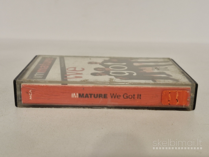 Audio kasetė Immature – We Got It
