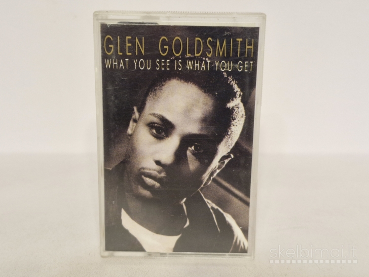 Audio kasetė Glen Goldsmith ‎– What You See Is What You Get