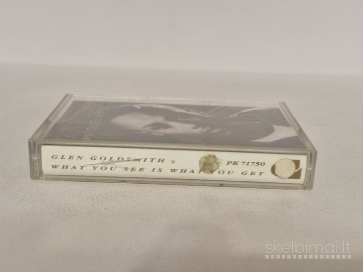 Audio kasetė Glen Goldsmith ‎– What You See Is What You Get