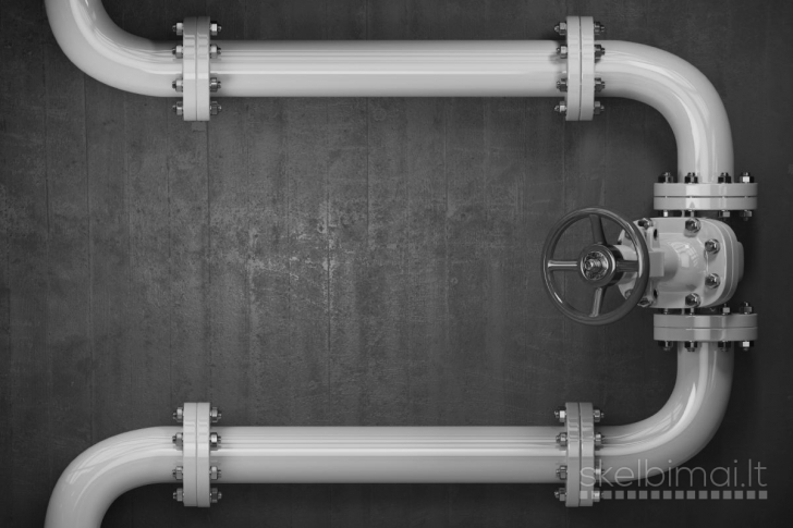 Dujų vamzdyno korekcija