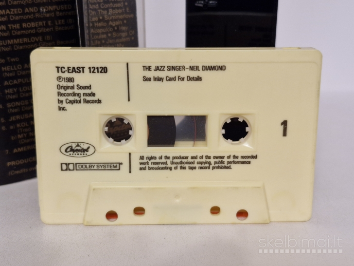 Audio kasetė Neil Diamond – The Jazz Singer