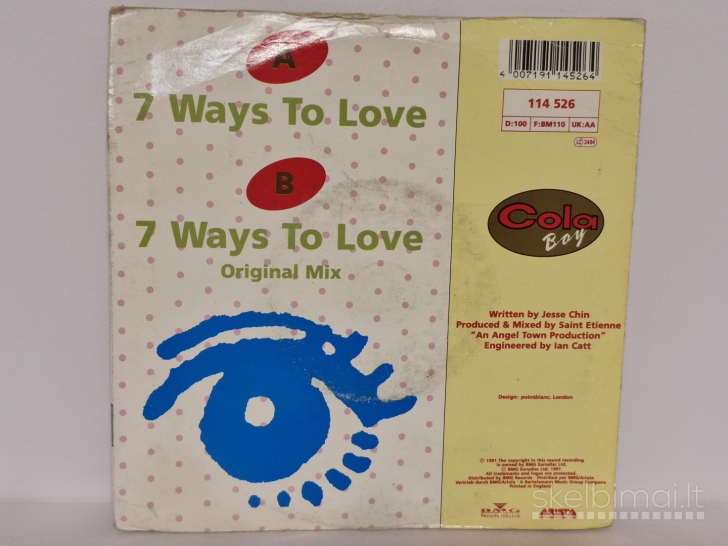 LP plokštelė Cola Boy – 7 Ways To Love