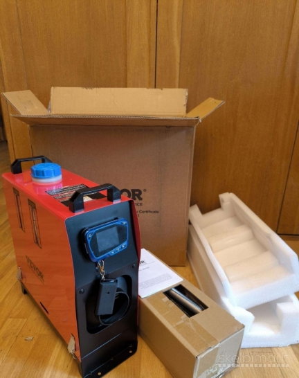 Naujas dyzelinis oro šildytuvas 8 kw (12–24 V) 