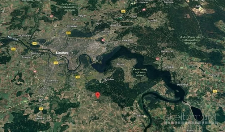 Parduodamas 4,31 ha sklypas Kauno r., Taurakiemio sen., Vyčiaus k.