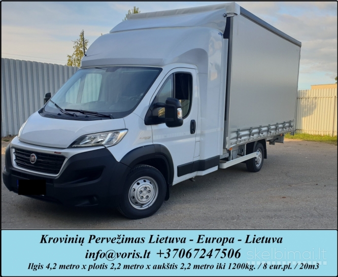 Reikalingi Express pervežimai? Skambinkite – pristatymas per 24–72 val