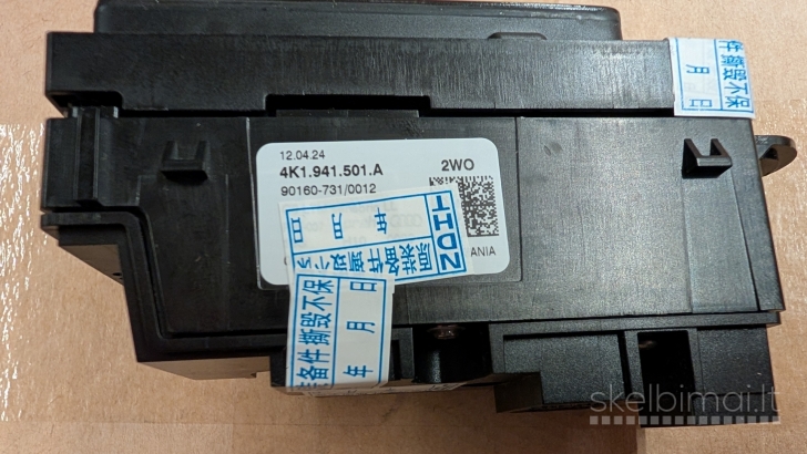 Audi A6 C8 šviesų jungtukas. 4K1941501A