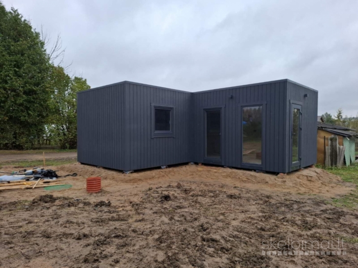 Modulinis namas"Lukas Mini 27m2" gaminame pagal užsakymą!