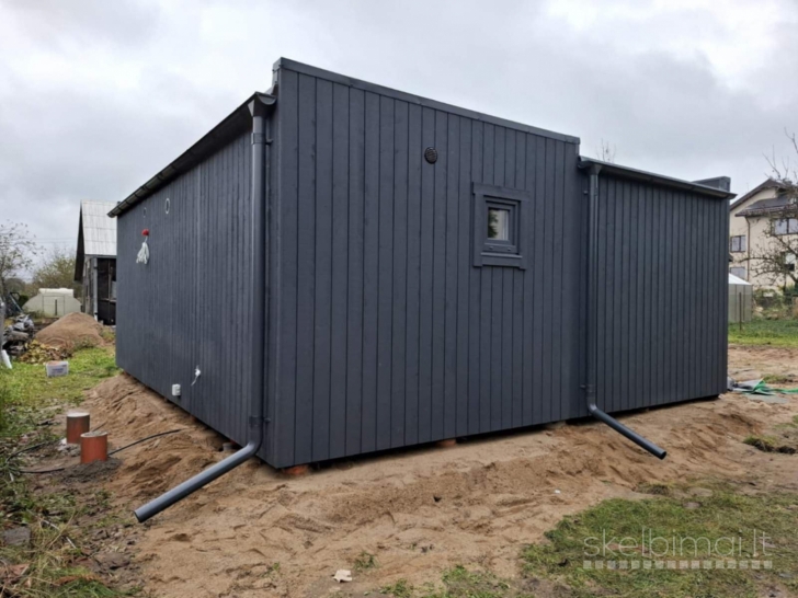 Modulinis namas"Lukas Mini 27m2" gaminame pagal užsakymą!