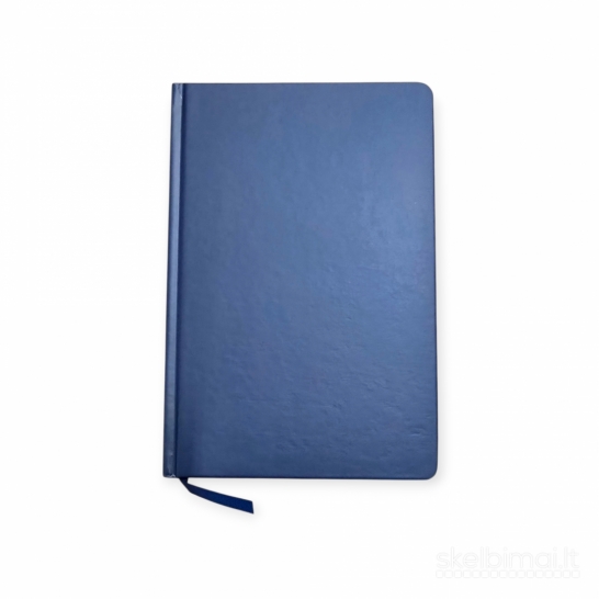 Akmens popieriaus užrašinė kietu viršeliu A5 (Mėlyna)