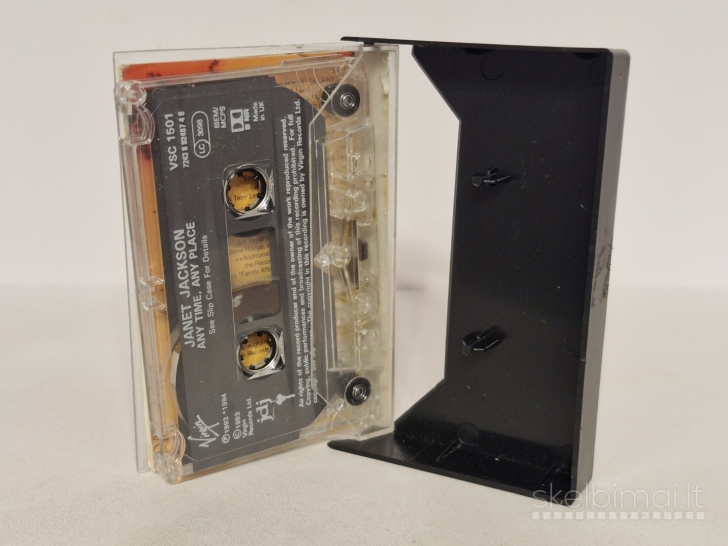 Audio kasetė single Janet Jackson – Any Time, Any Place