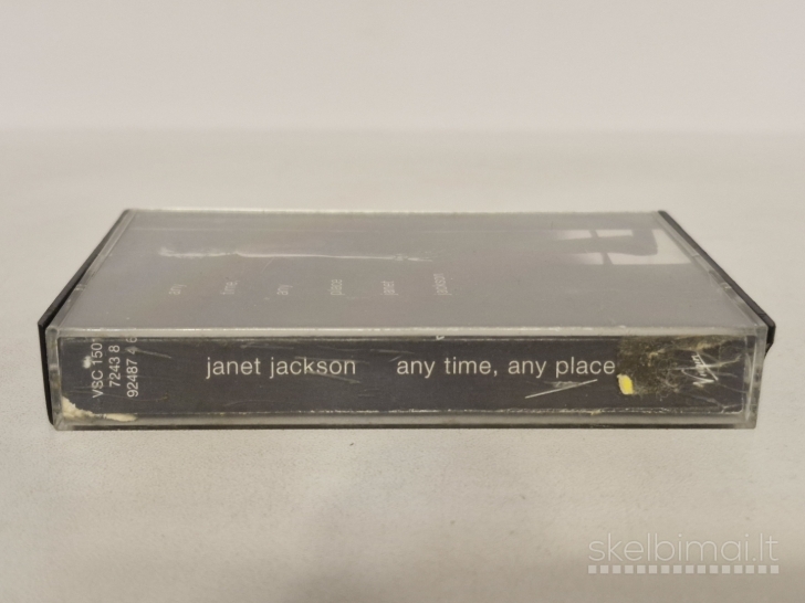 Audio kasetė single Janet Jackson – Any Time, Any Place
