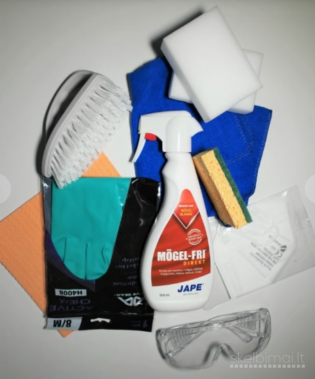 Rinkinys pelėsio naikinimui