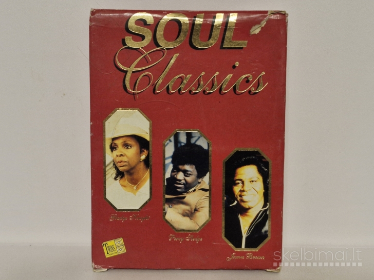 2 Audio kasetės komplete Various – Soul Classics