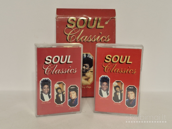 2 Audio kasetės komplete Various – Soul Classics