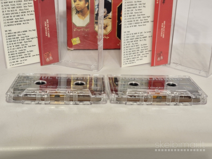 2 Audio kasetės komplete Various – Soul Classics